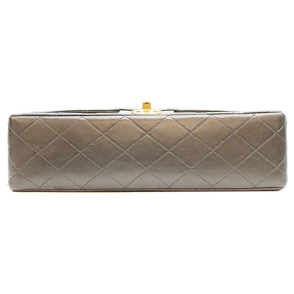 Chanel Black Lambskin Quilted 25 Shoulder Bag — view 5