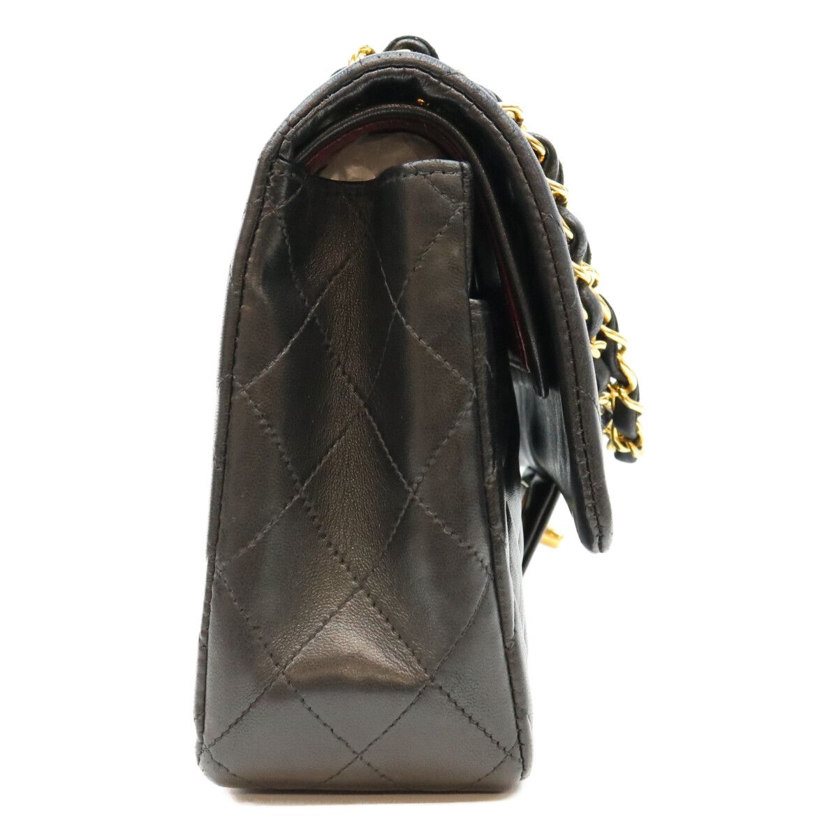 Chanel Black Lambskin Quilted 25 Shoulder Bag — view 2