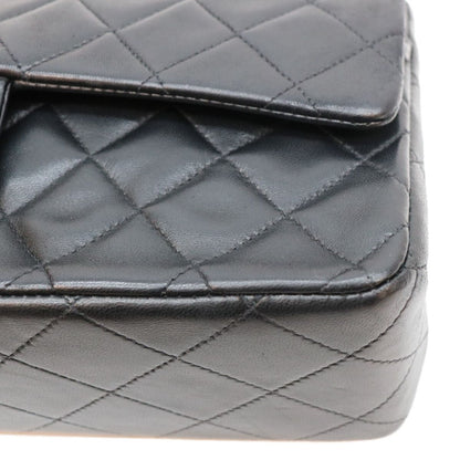 Chanel Black Lambskin Quilted 25 Shoulder Bag — view 7