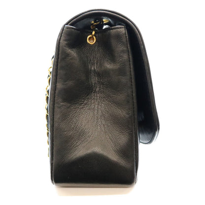 Chanel Black Lamb Gold Diana 25 Shoulder Bag — view 4