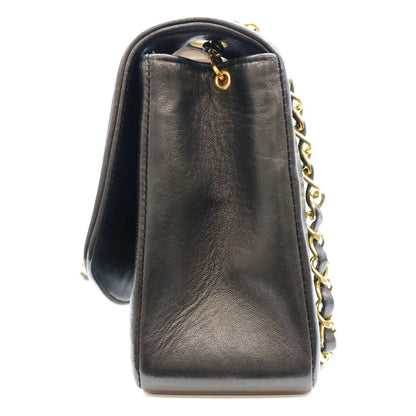 Chanel Black Lamb Gold Diana 25 Shoulder Bag — view 2