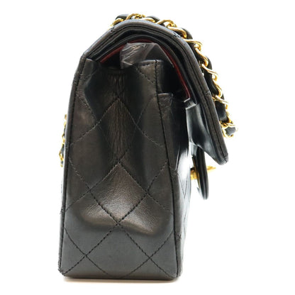 Chanel Black Lambskin Quilted 23 Shoulder Bag — view 4