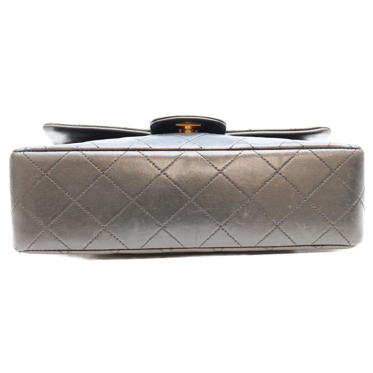 Chanel Black Lambskin Quilted 23 Shoulder Bag — view 5
