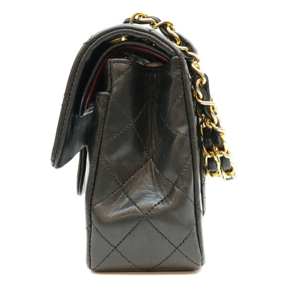 Chanel Black Lambskin Quilted 23 Shoulder Bag — view 2