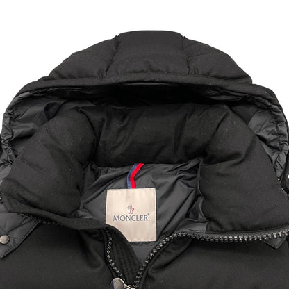 Moncler Down Jacket Montgenevre Wool Black 0 — view 7