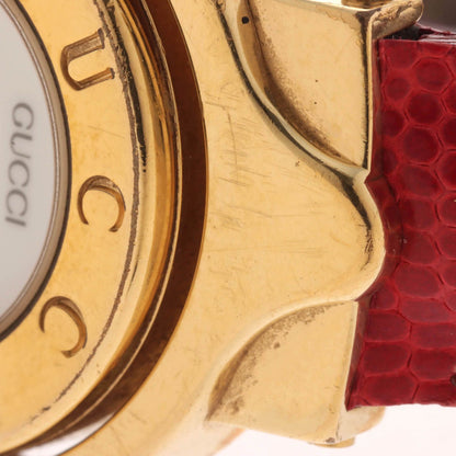 Gucci Turn Face Watch Leather White Dial Quartz — view 5