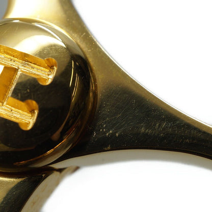 Hermes Glove Holder Firou Gold Metal Gloves — view 3