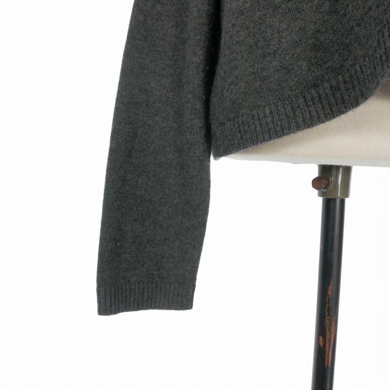 Max Mara S 'S London Mini Wool & Cashmere Sweater Half Button Knit Long Sleeve — view 4