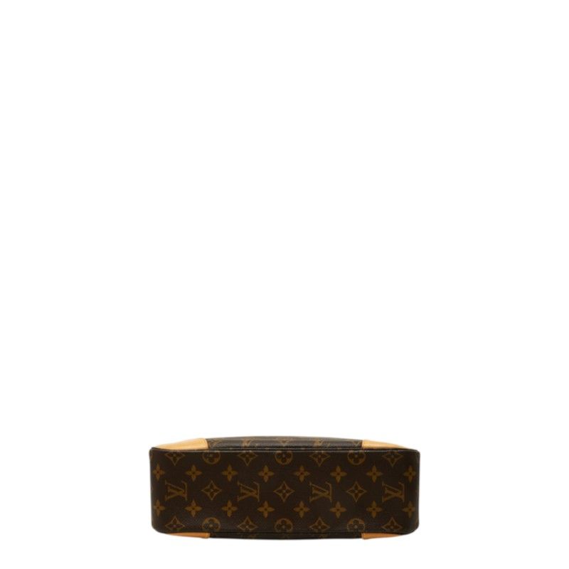 Louis Vuitton Monogram Boulogne 30 Hobo Brown Leather — view 3