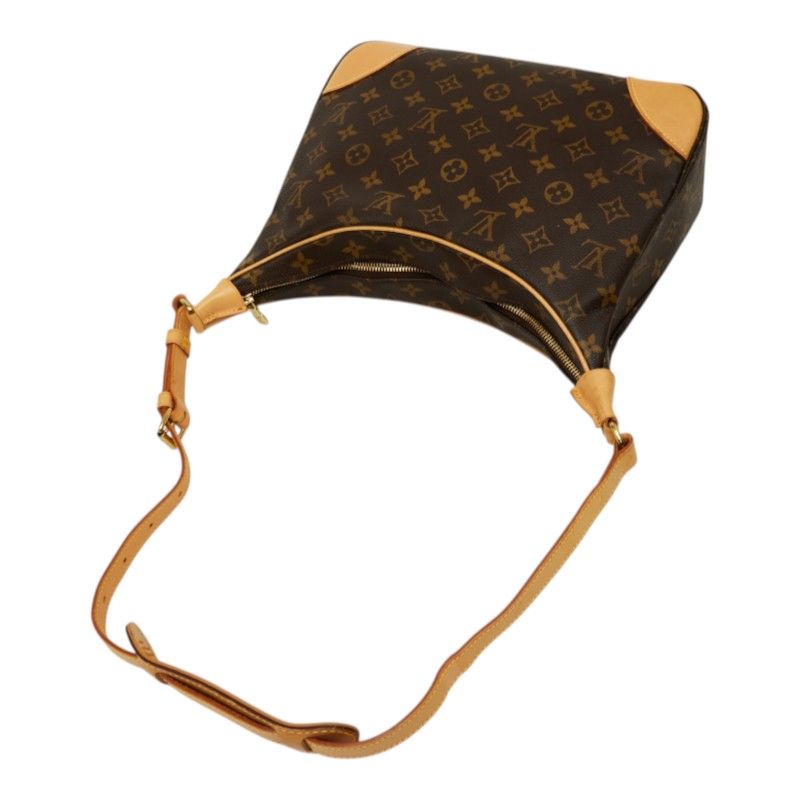 Louis Vuitton Monogram Boulogne 30 Hobo Brown Leather — view 8
