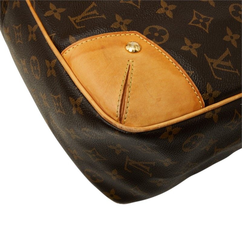 Louis Vuitton Monogram Estrella MM Tote Shoulder Bag Brown Leather — view 4