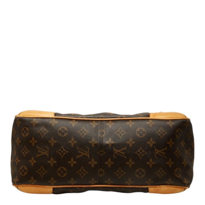 Louis Vuitton Monogram Estrella MM Tote Shoulder Bag Brown Leather — view 3