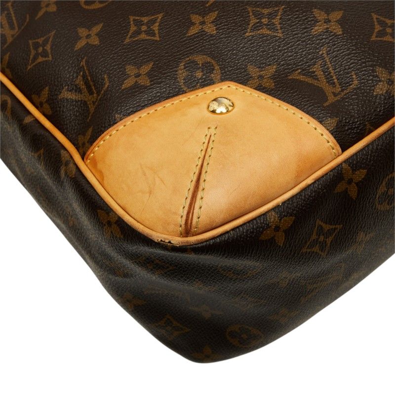 Louis Vuitton Monogram Estrella MM Tote Shoulder Bag Brown Leather — view 7