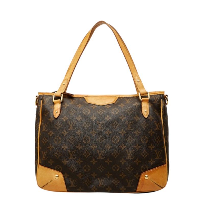 Louis Vuitton Monogram Estrella MM Tote Shoulder Bag Brown Leather