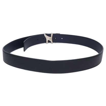 Dior x Shawn Stussy Logo Buckle Reversible Leather Belt — view 3