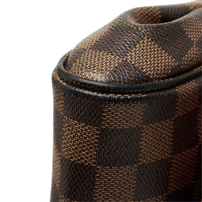 Louis Vuitton Damier Favorite MM Chain 2-Way Shoulder Bag Brown Leather — view 5