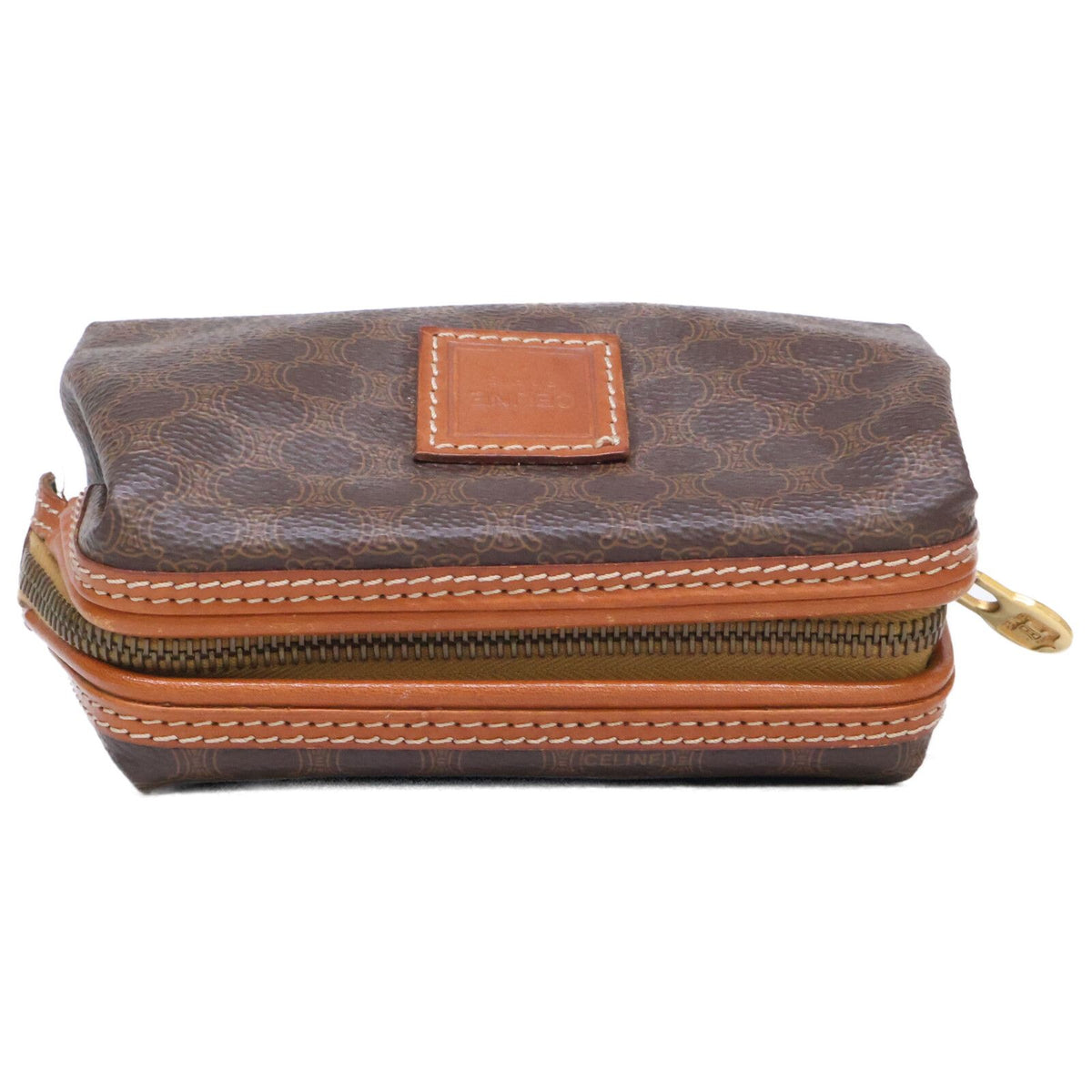 Celine Macadam Pattern Leather Handbag — view 5