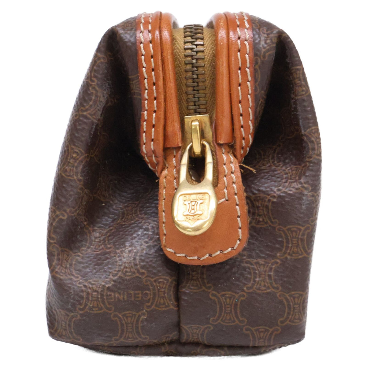 Celine Macadam Pattern Leather Handbag — view 4