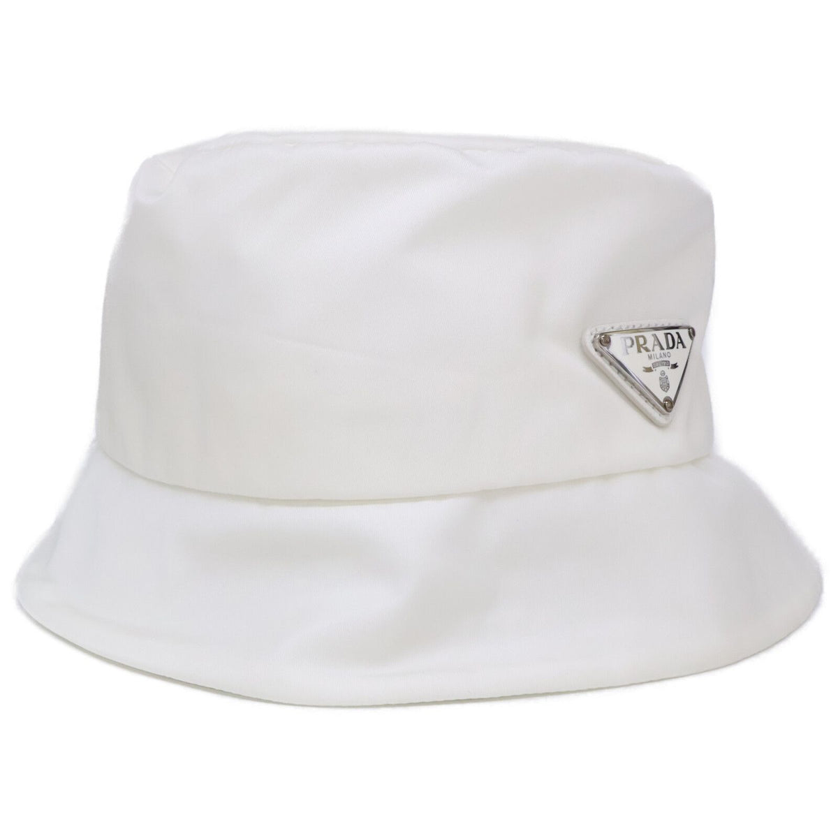 Prada x Adidas Re-Nylon Saffiano Leather Bucket Hat — view 3