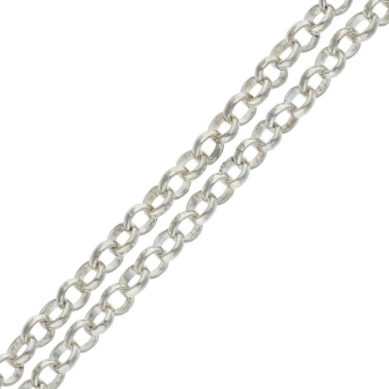 Chrome Hearts Neckchain Roll Chain Silver Necklace — view 5