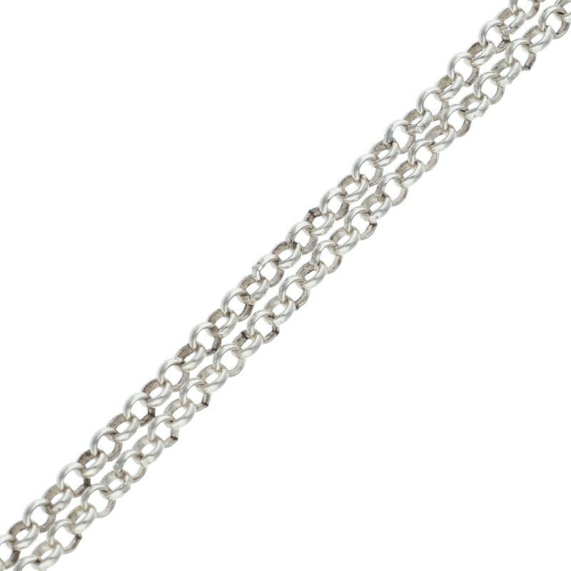 Chrome Hearts Neckchain Roll Chain Silver Necklace — view 5