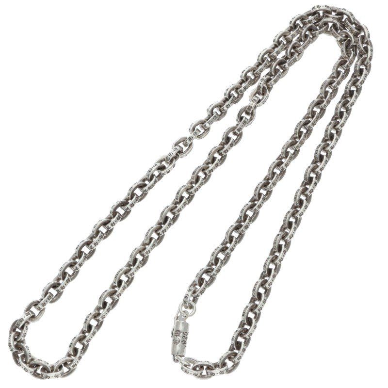 Chrome Hearts Paper Chain 20 Silver Necklace — view 2