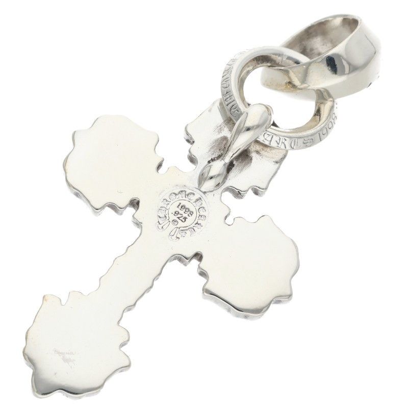 Chrome Hearts Filig Cross Xsm Bale Filigree XS Bail Silver Pendant — view 2