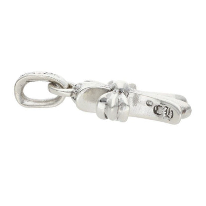 Chrome Hearts Cross Baby Fat Charm Silver Pendant — view 3