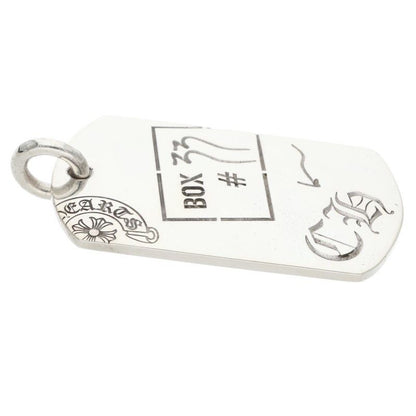 Chrome Hearts Ltd Large Dog Tag Blue Mountain Limited Pendant — view 3