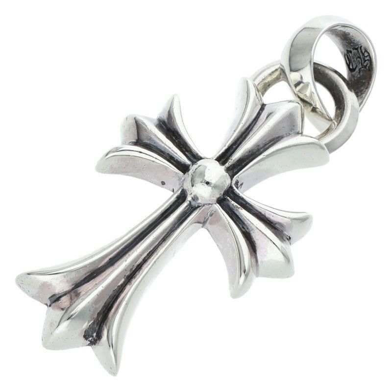 Chrome Hearts CH Bale Small CH Cross Silver Pendant