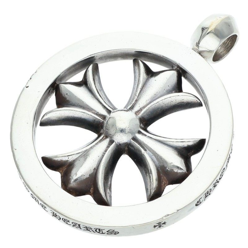 Chrome Hearts CH Plus Medalion CH Medallion Pendant Silver