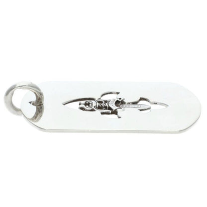 Chrome Hearts Fle Dag Flare Dagger Dog Tag Large Pendant — view 4