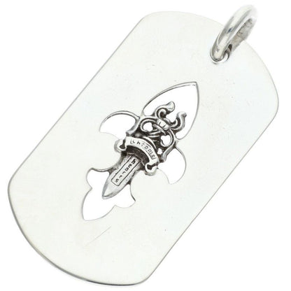 Chrome Hearts Fle Dag Flare Dagger Dog Tag Large Pendant