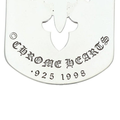 Chrome Hearts Fle Dag Flare Dagger Dog Tag Large Pendant — view 3