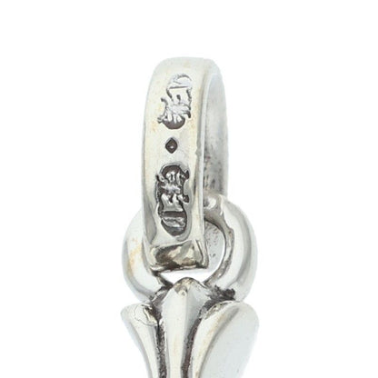 Chrome Hearts Crs Baby Fat Ruby Charm Silver Pendant — view 3
