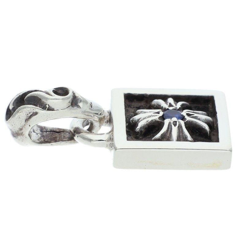 Chrome Hearts Framed CH Plus Charm Silver Pendant — view 5
