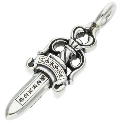 Chrome Hearts Double Dagger Pendant Silver