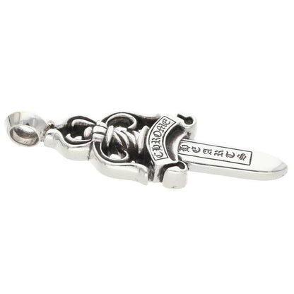 Chrome Hearts Large Dagger Pendant Silver — view 3