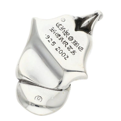 Chrome Hearts Lips Tongue Charm Lip and Tan Silver Pendant — view 2