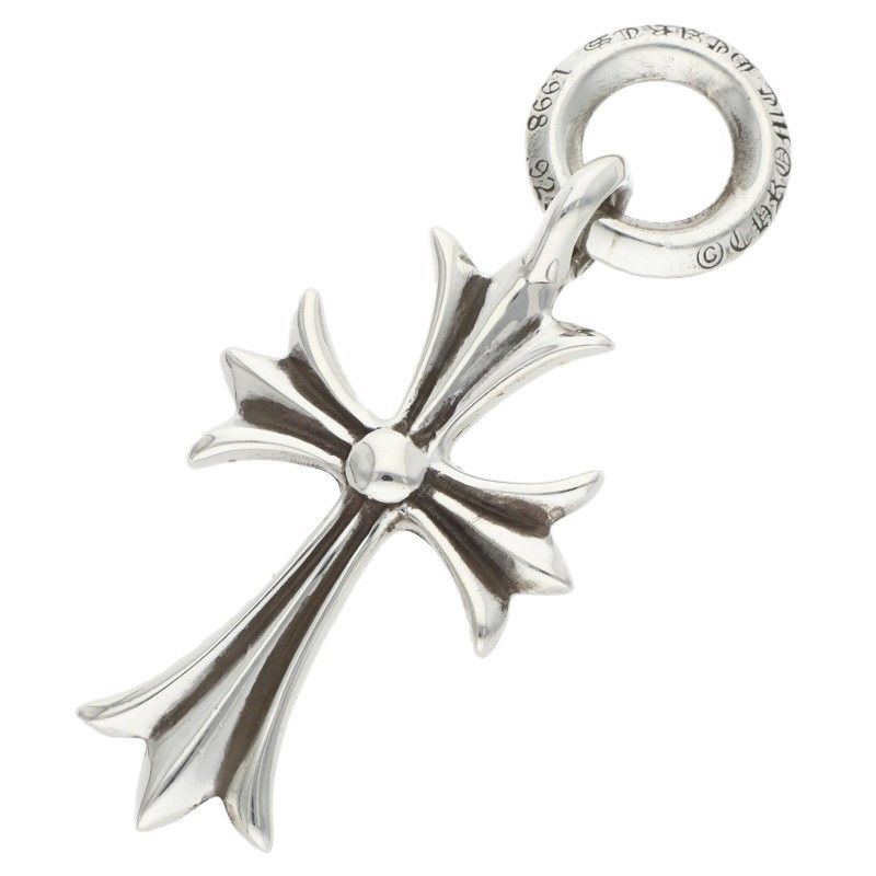 Chrome Hearts Tiny CH Cross Silver Pendant — view 2