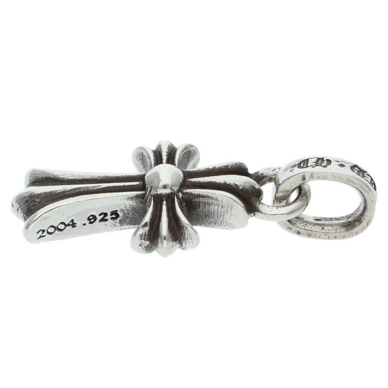 Chrome Hearts Cross Baby Fat Charm Silver Pendant — view 5
