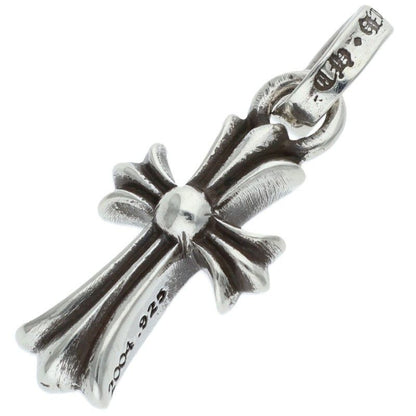 Chrome Hearts Cross Baby Fat Charm Silver Pendant — view 2