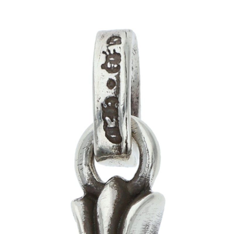 Chrome Hearts Cross Baby Fat Charm Silver Pendant — view 3
