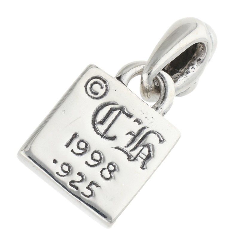 Chrome Hearts Framed CH Plus Charm Silver Pendant — view 2