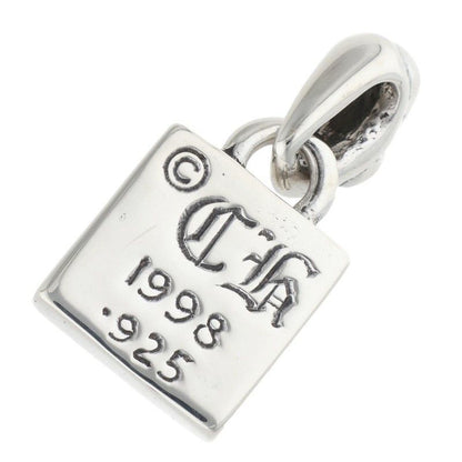 Chrome Hearts Framed CH Plus Charm Silver Pendant — view 2