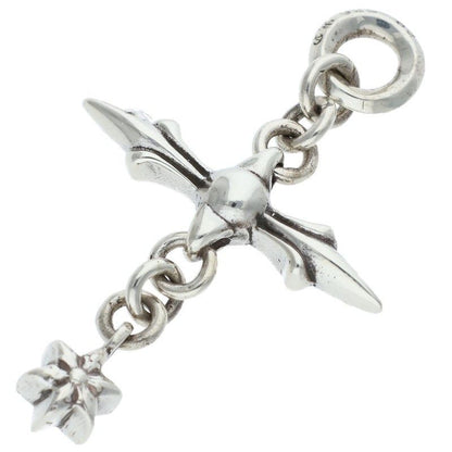 Chrome Hearts Roly Cross Charm Silver Pendant — view 2
