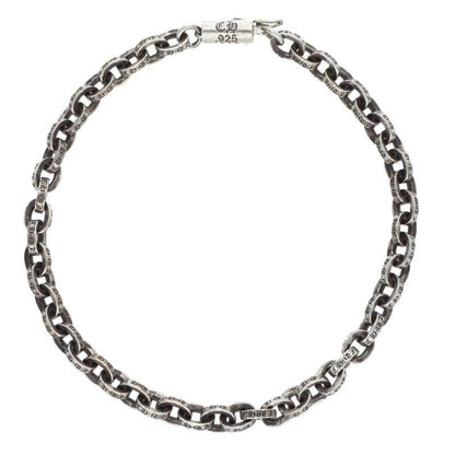 Chrome Hearts Paper Chain Silver Bracelet