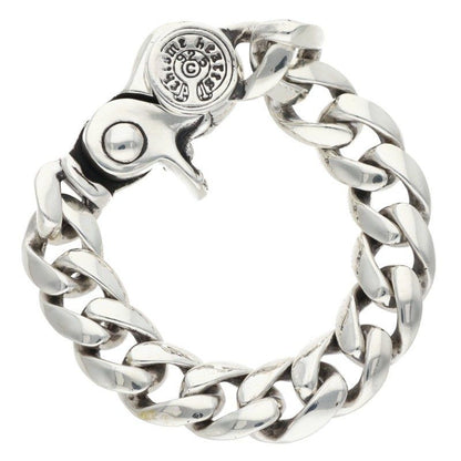 Chrome Hearts Clsc Chn Lnk Classic Link Clip Silver Bracelet — view 2