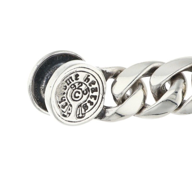 Chrome Hearts Clsc Chn Lnk Classic Link Clip Silver Bracelet — view 3