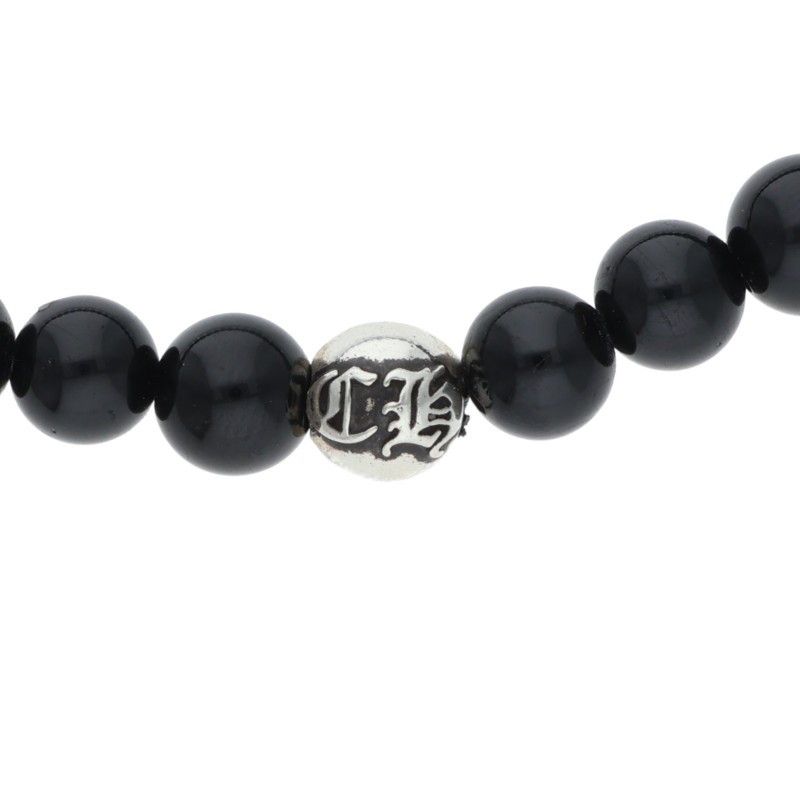 Chrome Hearts 6 Bead Bracelet 6 Black Tourmaline — view 4